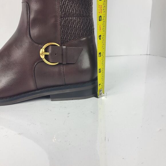 Cole Haan Clover Tall knee high stretch Boot Leather 8.5 B - Picture 4 of 15